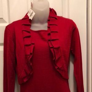 NEW TAHARI RED DRESS